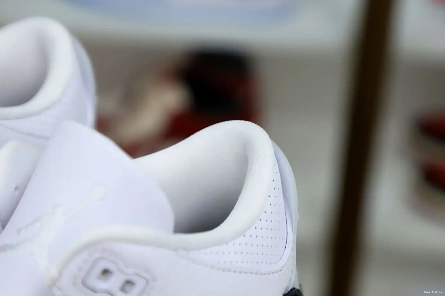 'WHITE' Kimikick RETRO DESIGN X FRAGMENT 3 AIR JORDAN SP 0708